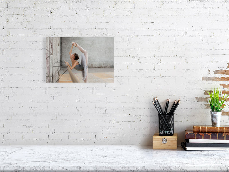 Unframed fine art print of "Ballet Serenity," capturing ethereal ballet movement. Printed on museum-grade Hahnemühle Photo Rag 308gsm.
