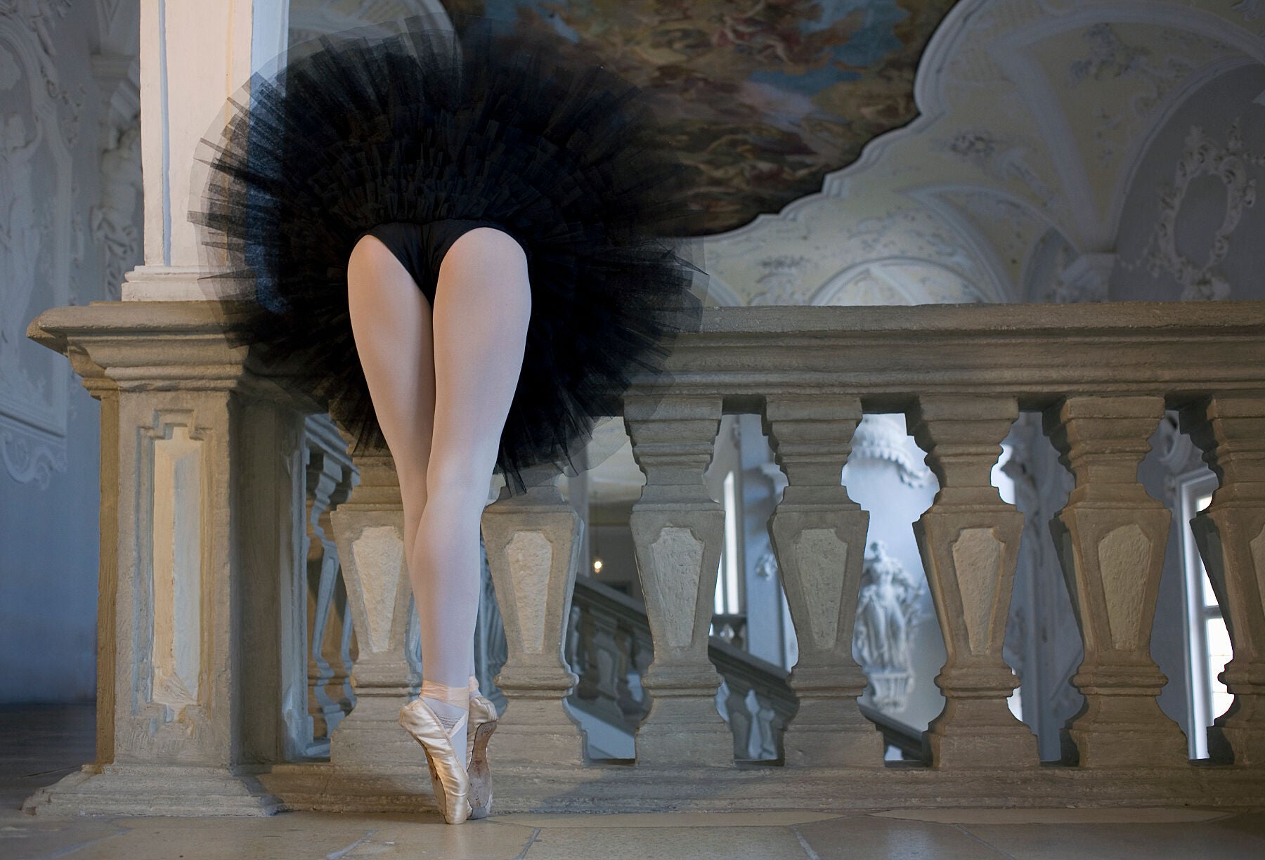 "Baroque Allegro" – A high-energy fine art dance photograph from the Getty Collection, capturing expressive movement with baroque inspiration. Curated by Dance Artworks Gallery for museum-quality display.