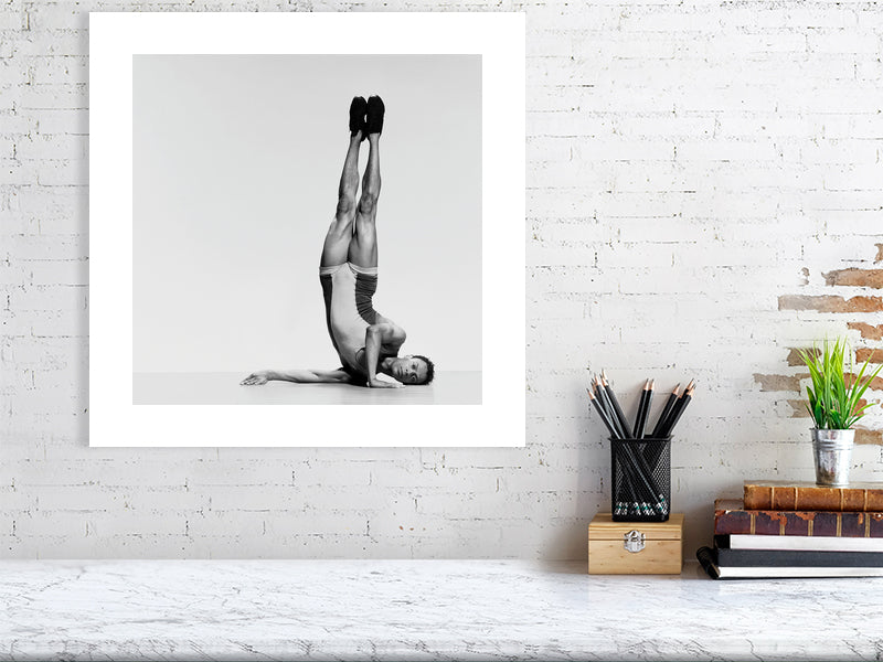 Unframed fine art print of "Élan Ascendant," an archival-quality dance photograph capturing expressive motion and poise. Printed on museum-grade Hahnemühle Photo Rag 308gsm.
