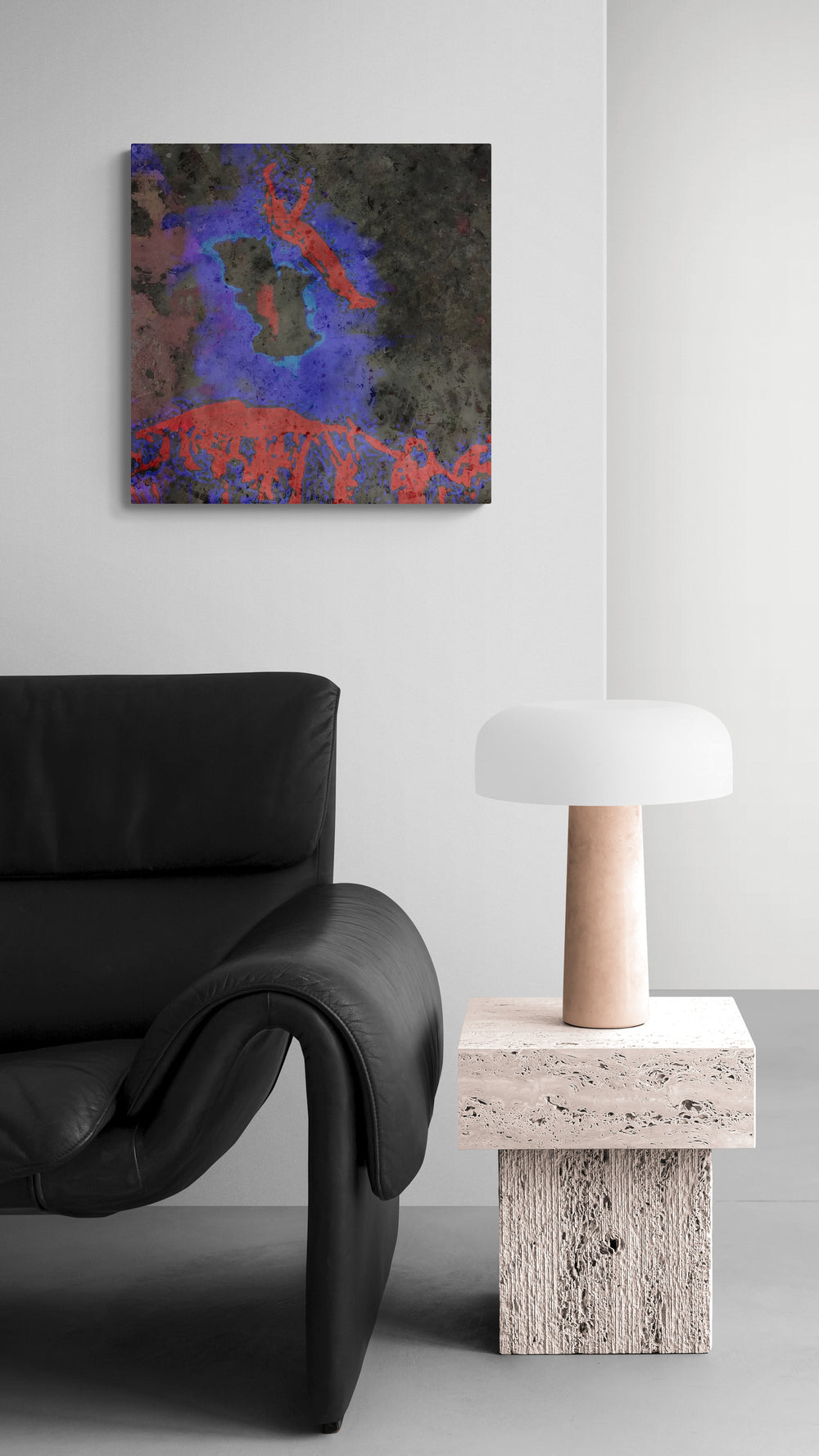 Marc Feld – CIRCUS 4 | Giclée Pigment Print on Paper under Plexiglas | 60×60 cm | Framed Contemporary Wall Art