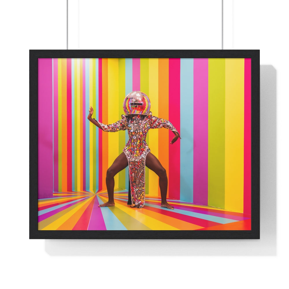 Disco Vibes - Framed Print
