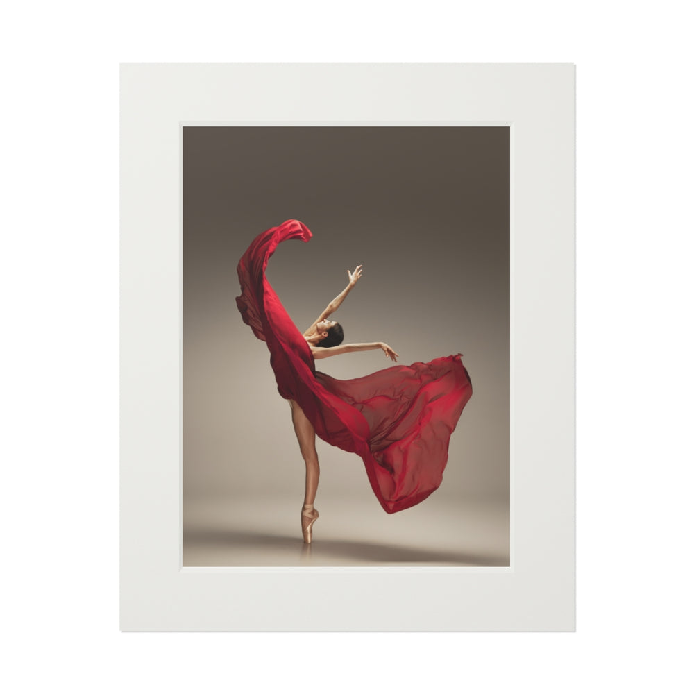 Saltare Vinum - Fine Art Print (Passepartout Paper Frame)