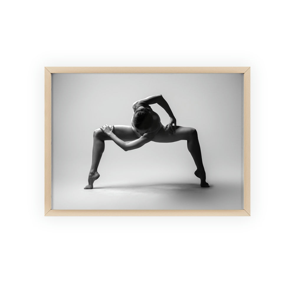 Twisted - Print with Wooden Frame