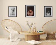 Framed dance photography displayed in a contemporary interior, part of the Holiday Gift Collection 2025 by Dance Artworks Gallery.