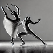 Fine art dance photography — a dancer in motion, captured at the intersection of form, light, and expression. Dance Artworks Gallery.