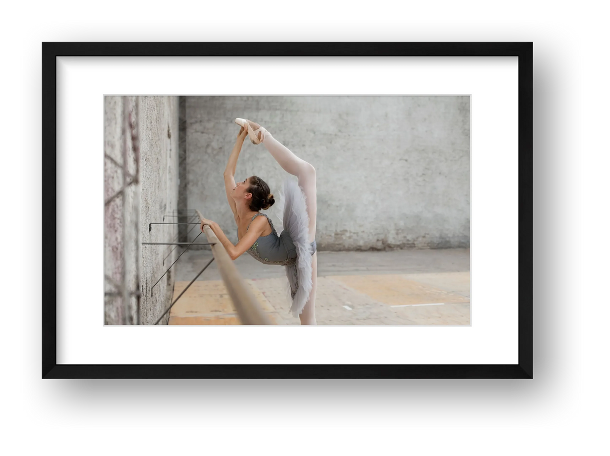 Ballet Serenity | Dance-Art Premium Framed Print #26G — framed