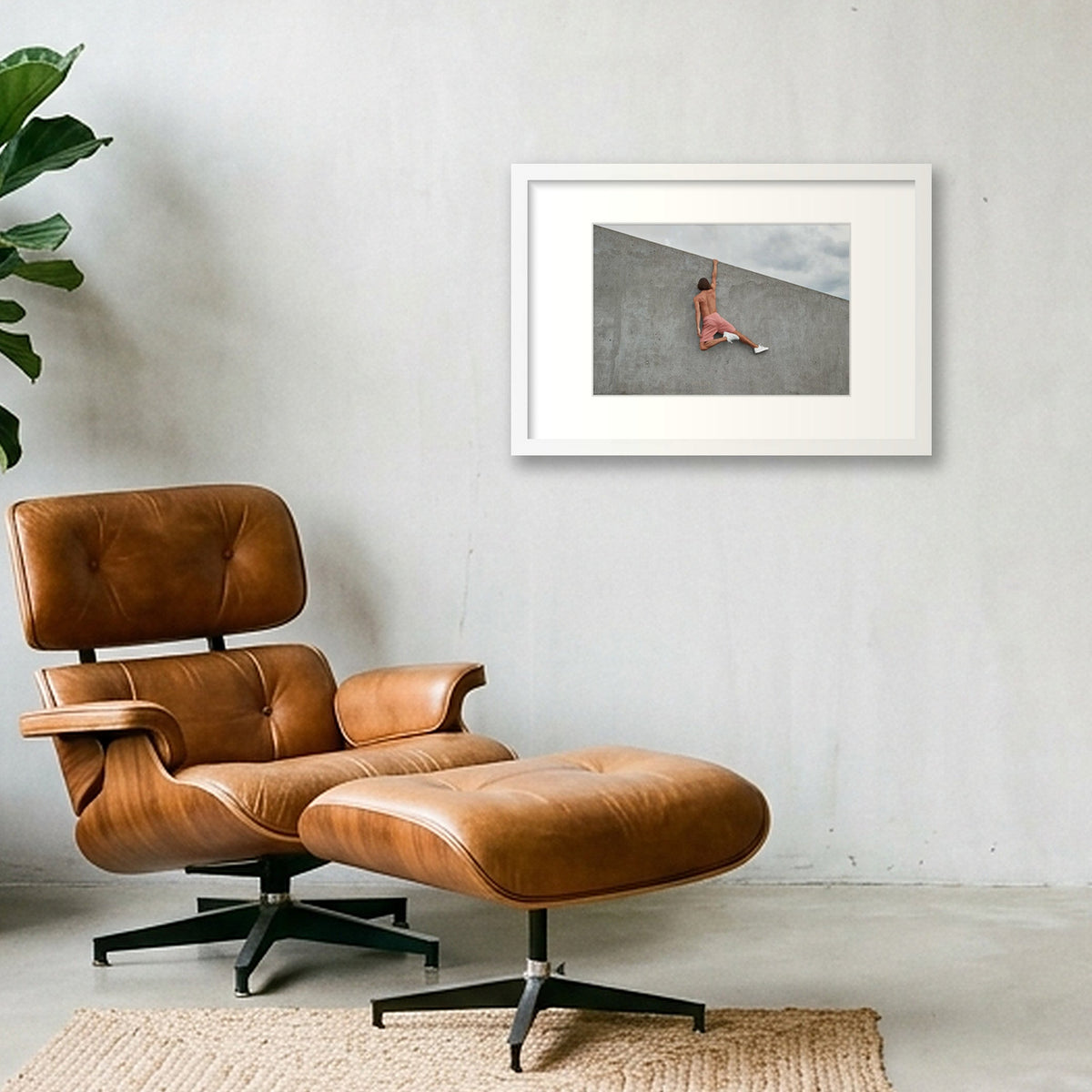 GettyImages-1390Brutalist Vault | Premium Fine Art Dance Framed Print #50G026697 — 45×30cm, 18×12" White Frame