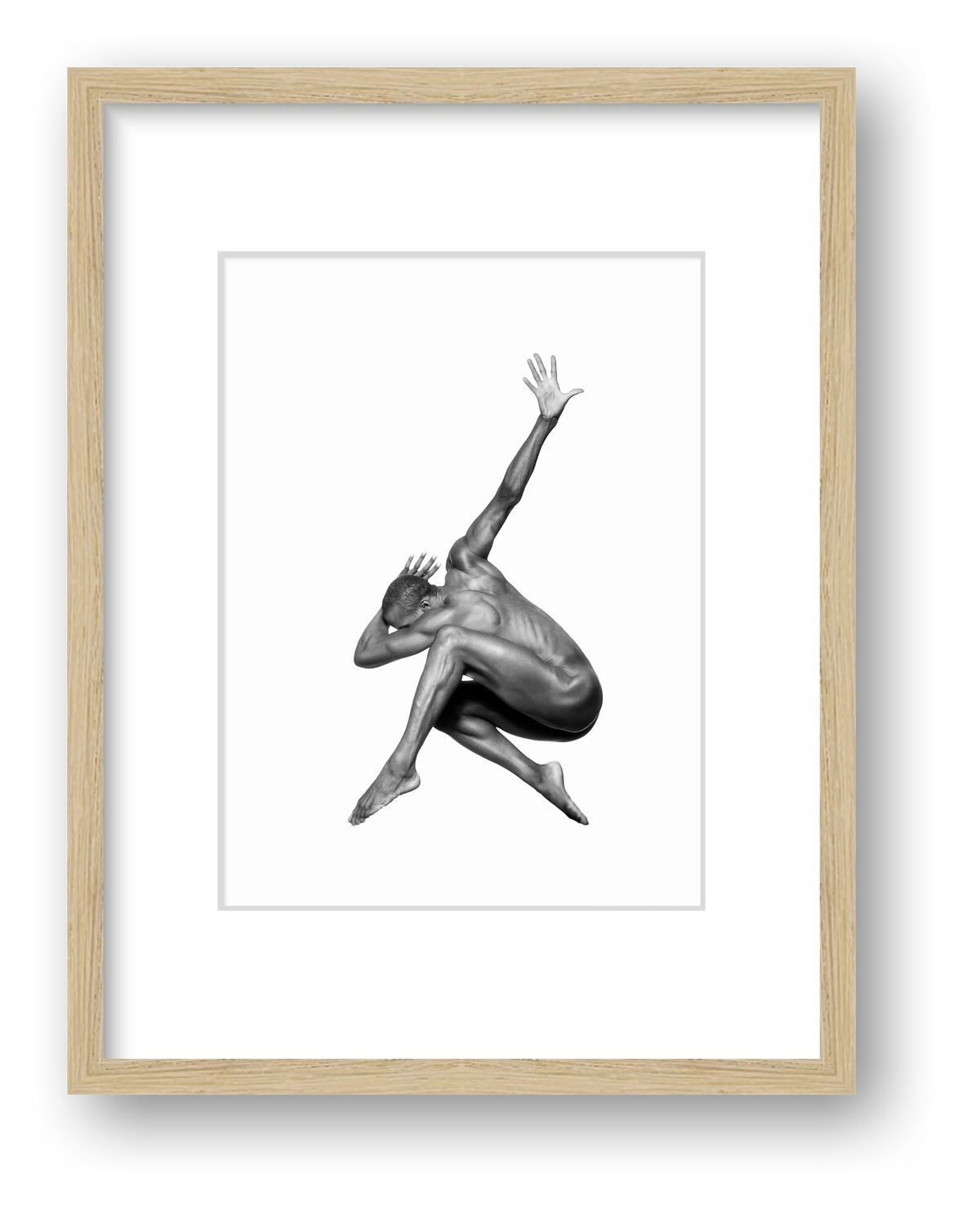 Aeon of Silence | Dance-Art Premium Framed Print #38G — framed