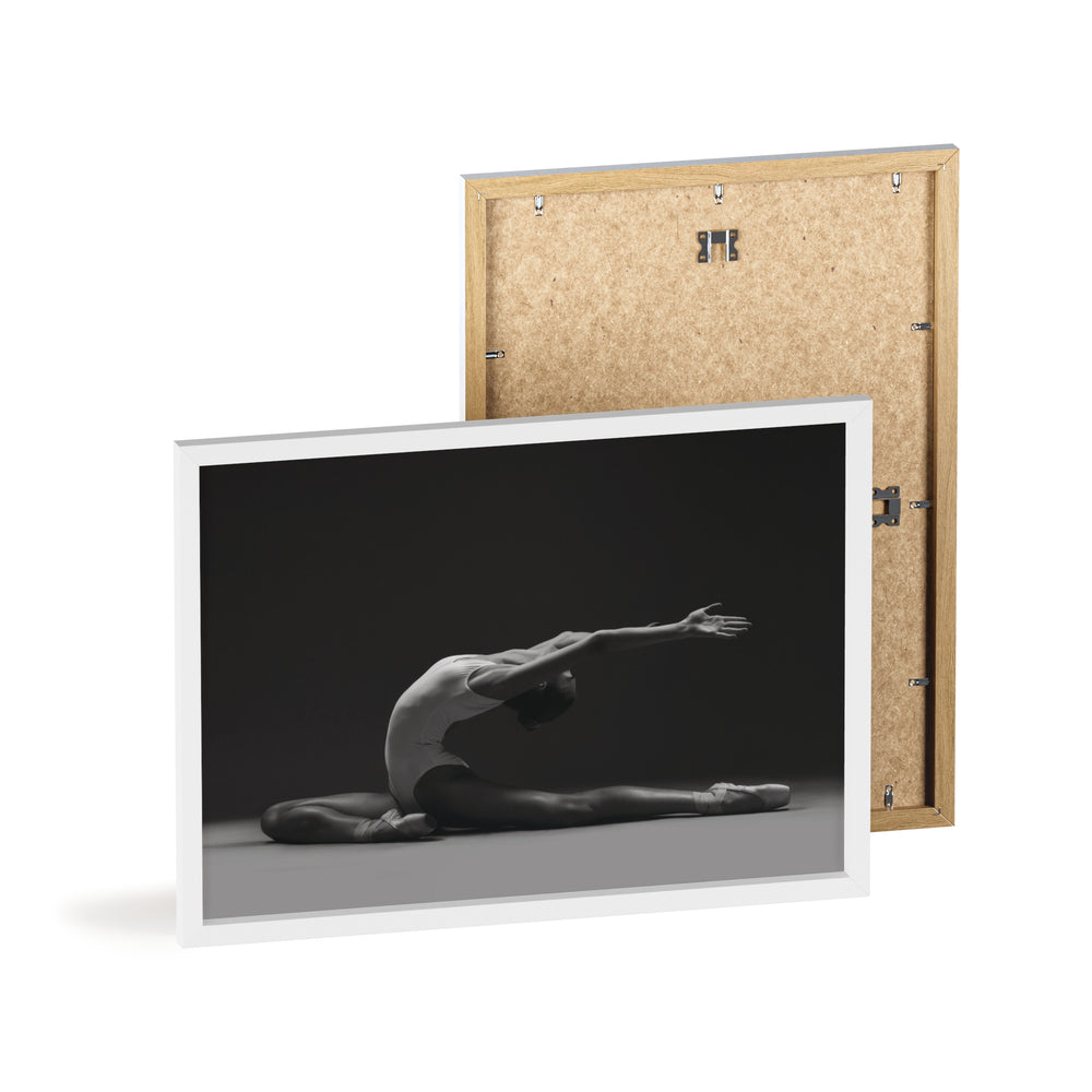 Ballerina silhouette -  Print with Wooden Frame