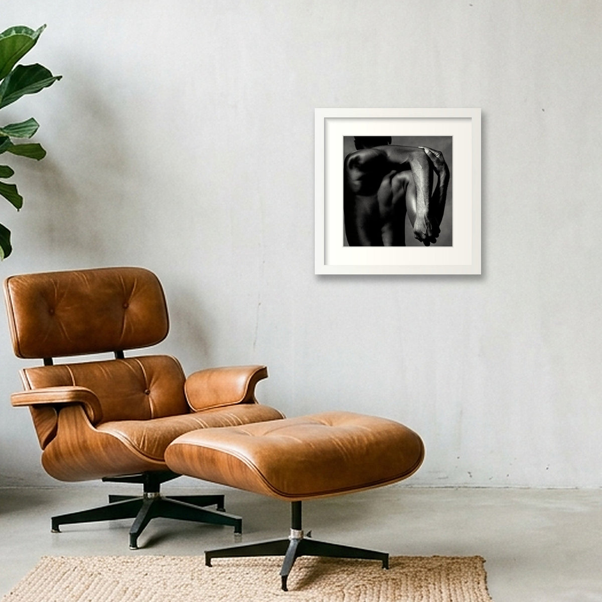 Convergent Anatomy | Fine Art Licensed Photography — 30×30cm, 12×12" White Frame