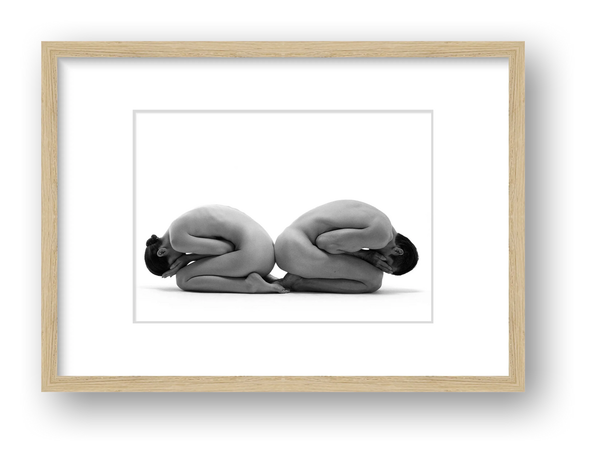 Contrapuntal Bodies | Fine Art Nude Framed Print #40G — framed
