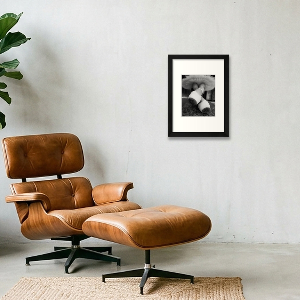 Echoes of Pointe | Dance-Art Premium Framed Print #5G — A4 (21×30cm, 8×12") Black Frame