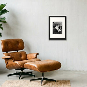 Echoes of Pointe | Dance-Art Premium Framed Print #5G — A4 (21×30cm, 8×12") Black Frame