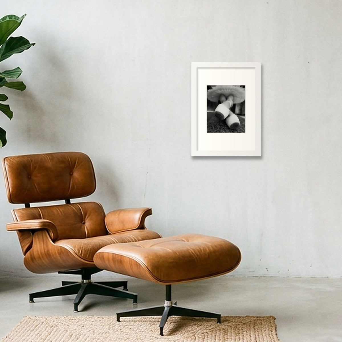 Echoes of Pointe | Dance-Art Premium Framed Print #5G — A4 (21×30cm, 8×12") White Frame