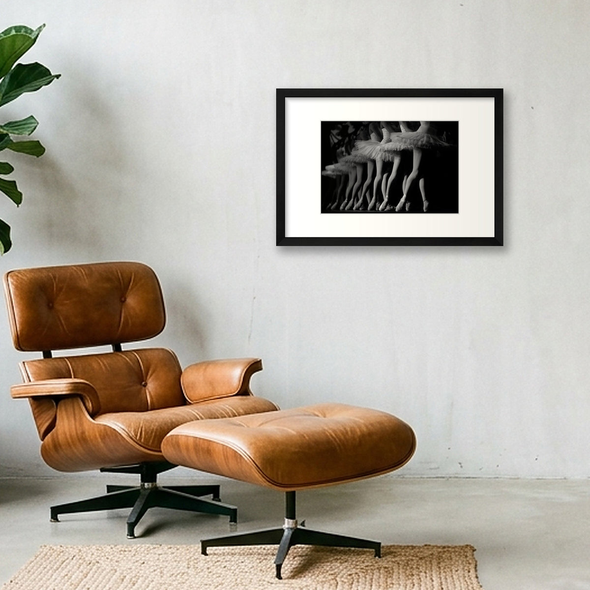 Kinetic Energy | Dance-Art Premium Framed Print #34G — 45×30cm, 18×12" Black Frame
