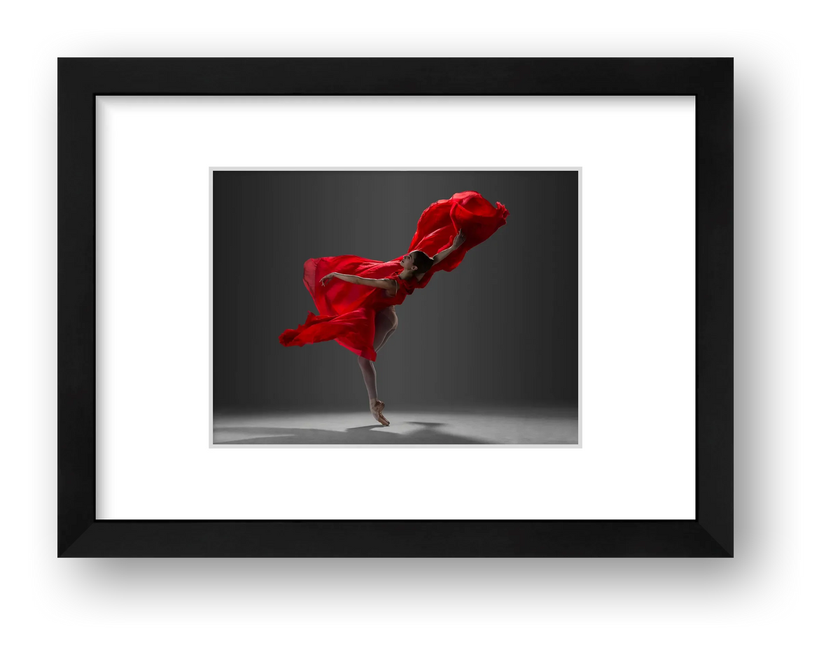 Gossamer Grace | Dance-Art Premium Framed Print #21G — framed