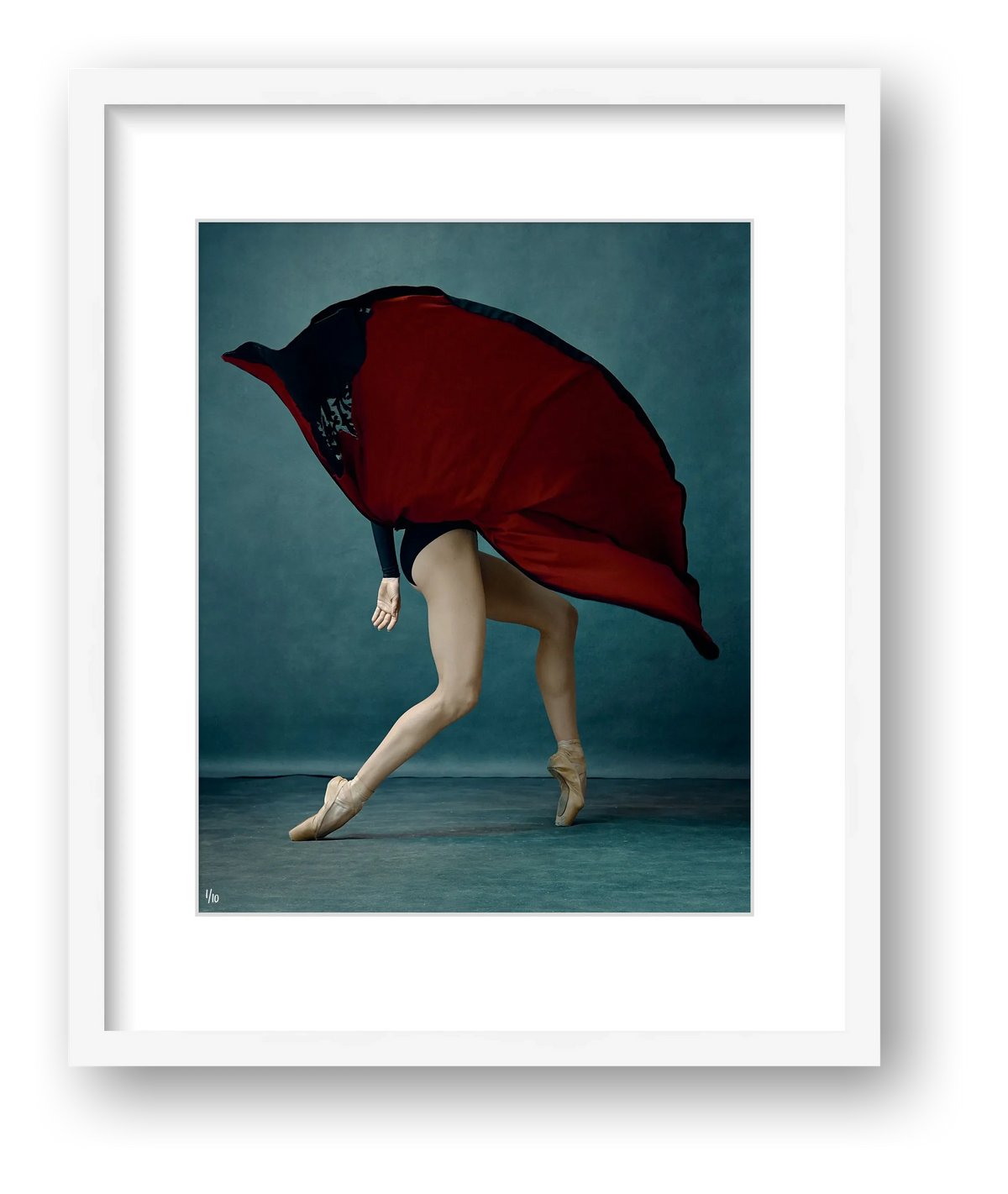 Red Skirt by Sasha Onyshchenko | Gallery Framed Photograph — framed