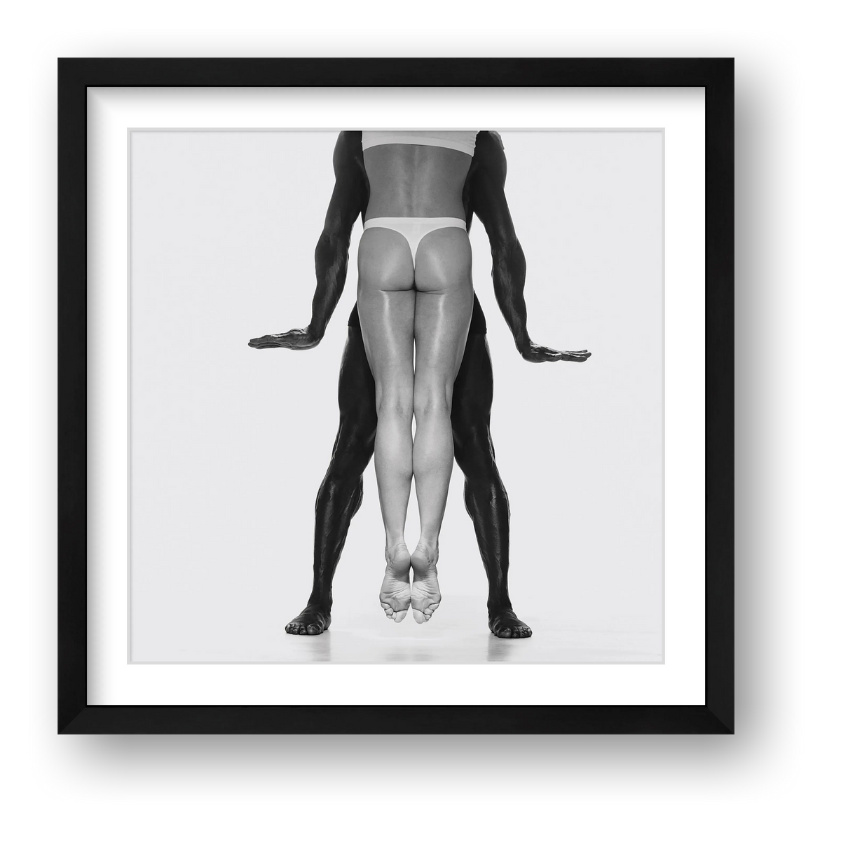 Élan Mirrored | Premium Fine Art Dance Framed Print #49G — framed