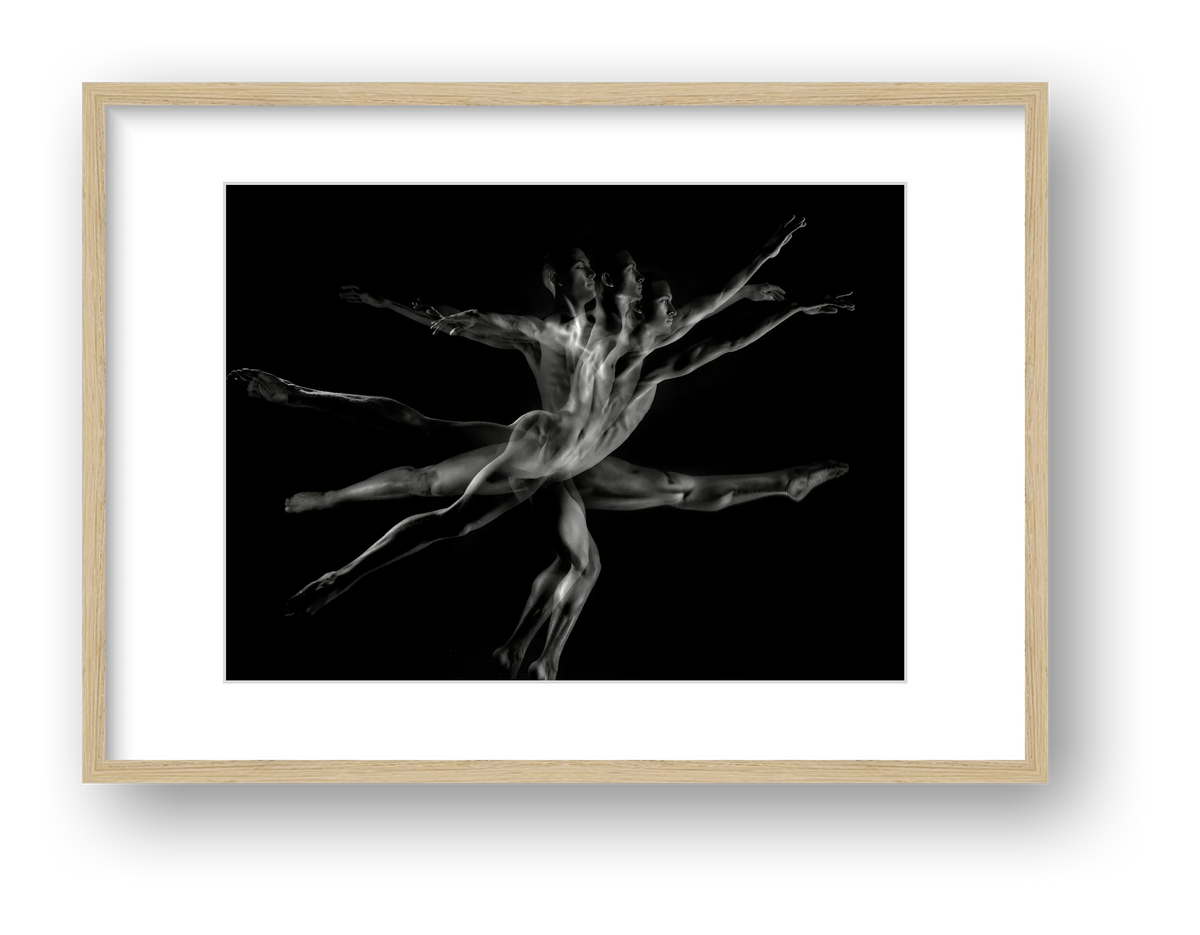 Kinetic Energy | Dance-Art Premium Framed Print #34G — framed