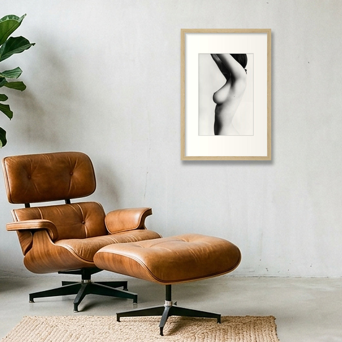 Side View of Nude Woman