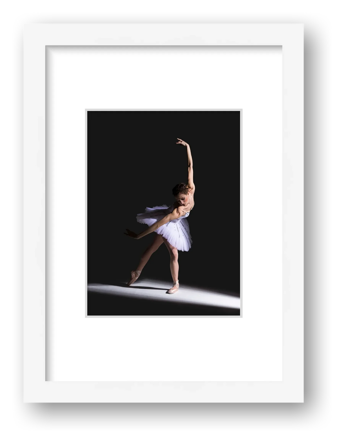 Nocturnal Ballet | Dance-Art Premium Framed Print #19G — framed