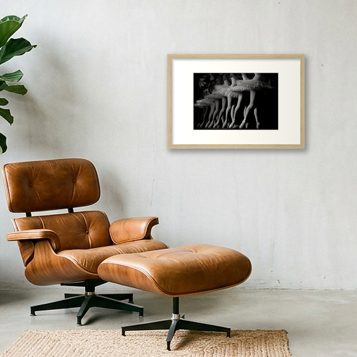 Kinetic Energy | Dance-Art Premium Framed Print #34G — 45×30cm, 18×12" Oak Frame