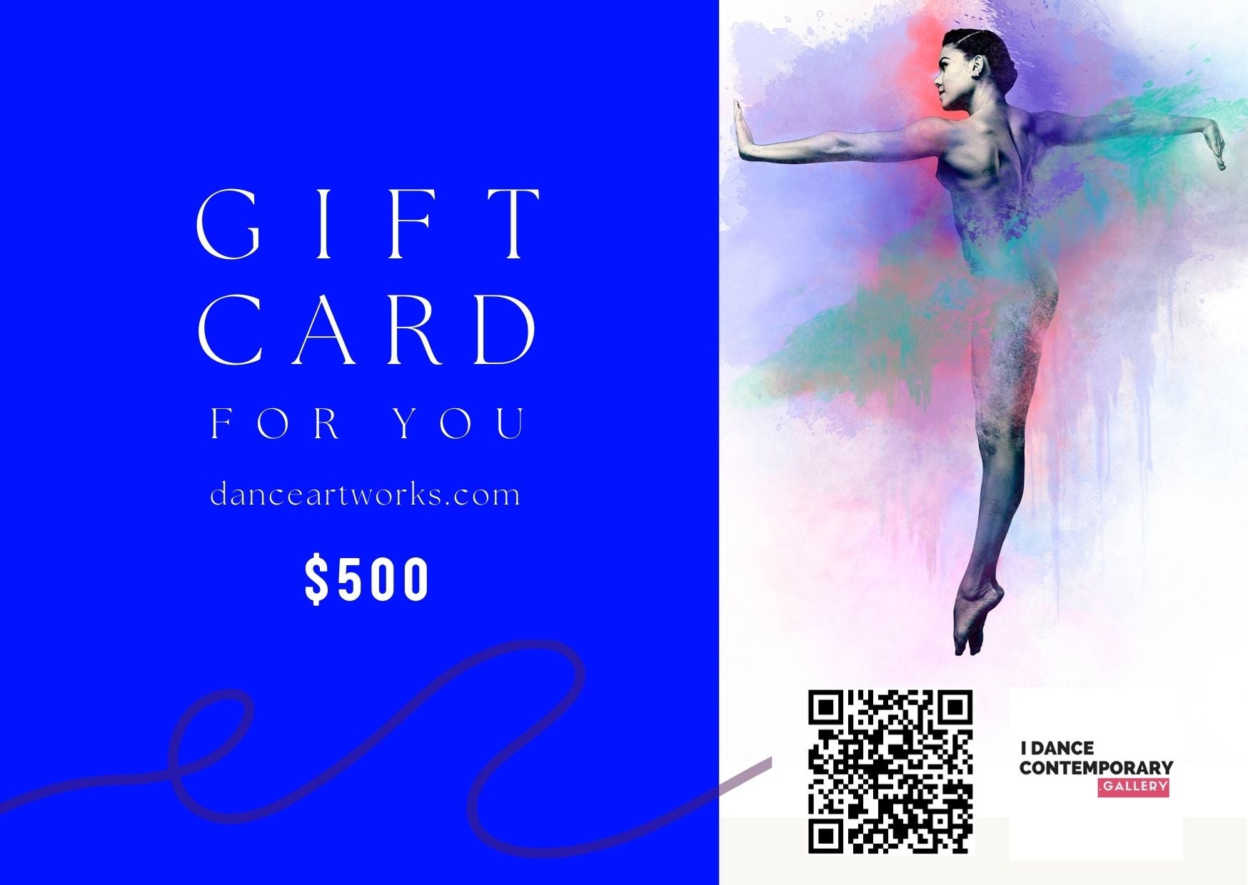 Dance Art Works Gallery Gift Card