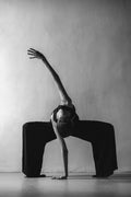 "Harmonic Tension" – A fine art dance photograph exclusively curated by Dance Artworks Gallery. A dynamic interplay of movement and balance, ideal for collectors.