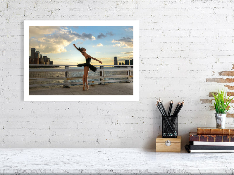 Urban Ballerina | Dance-Art Premium Print or Framed Print – Dance