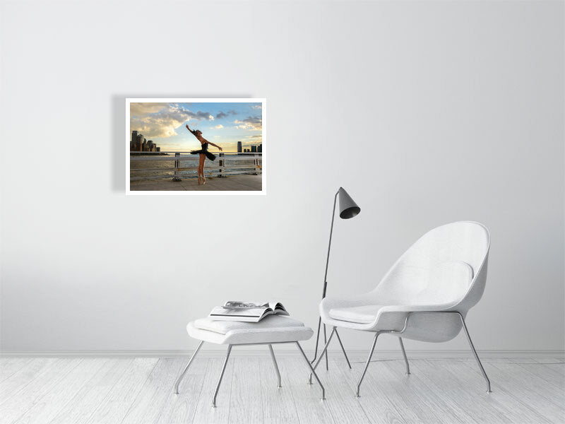 Urban Ballerina | Dance-Art Premium Print or Framed Print – Dance