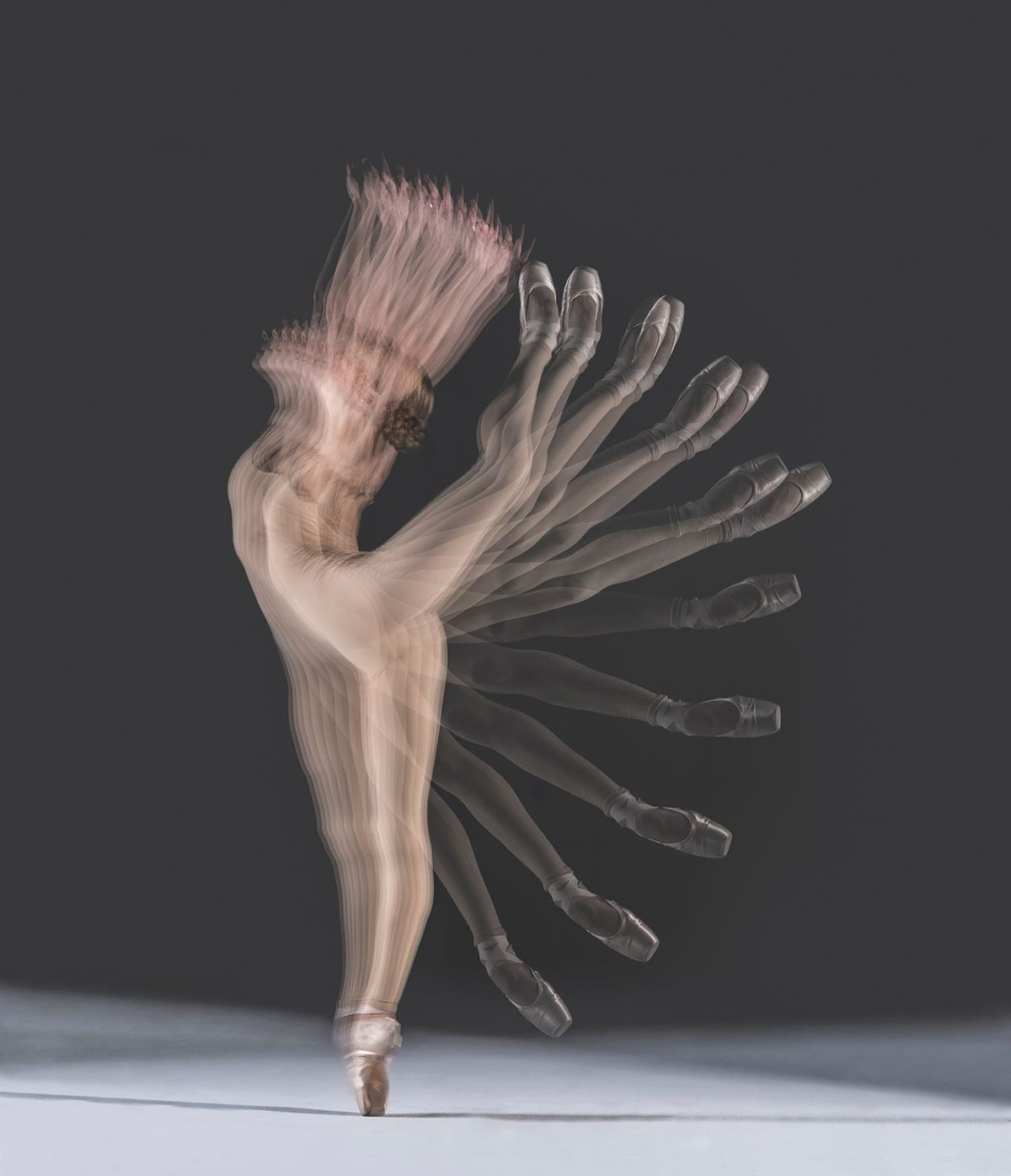 Haunting Arabesque | Dance-Art Premium Framed Print #24G
