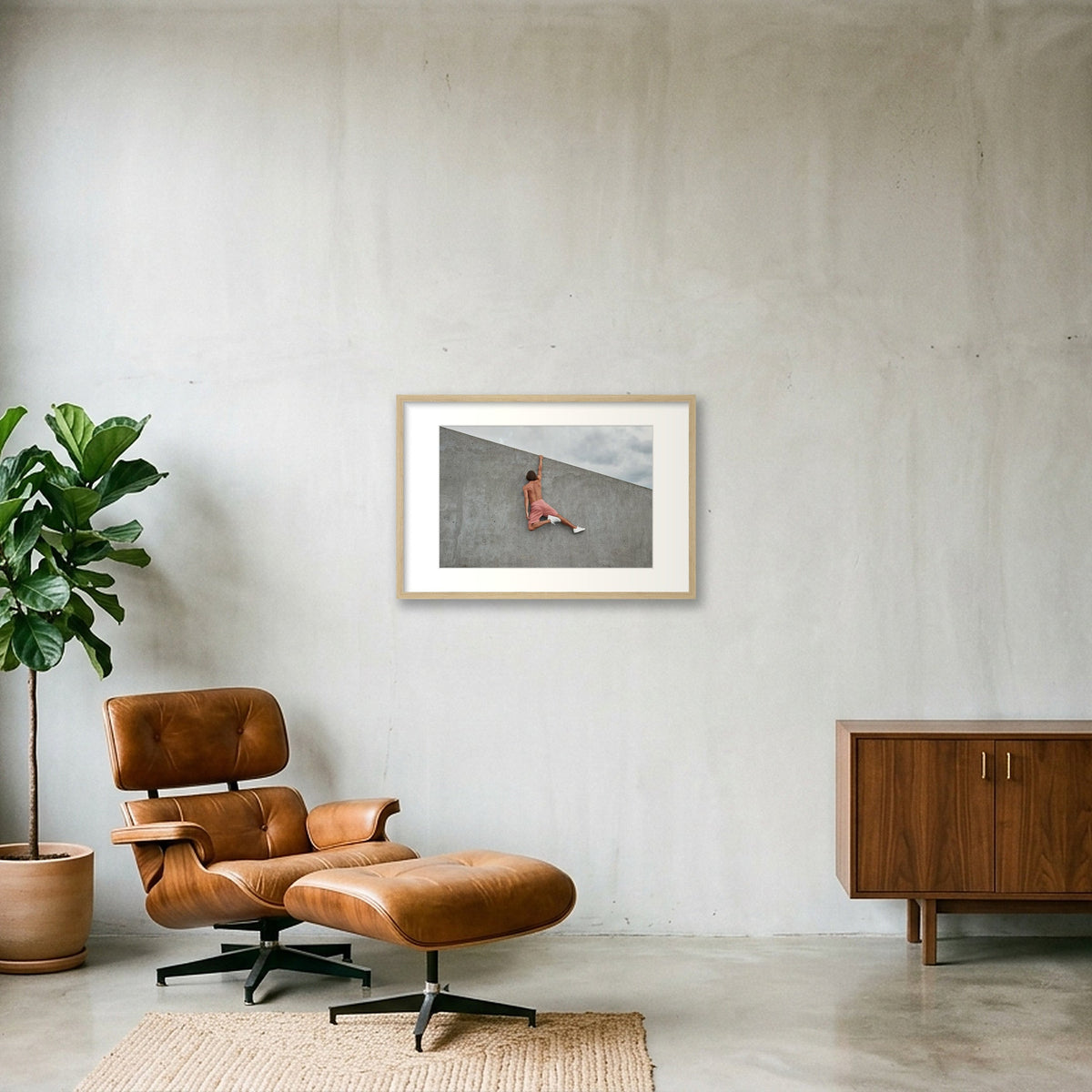GettyImages-1390Brutalist Vault | Premium Fine Art Dance Framed Print #50G026697 — 60×40cm, 24×16" Oak Frame