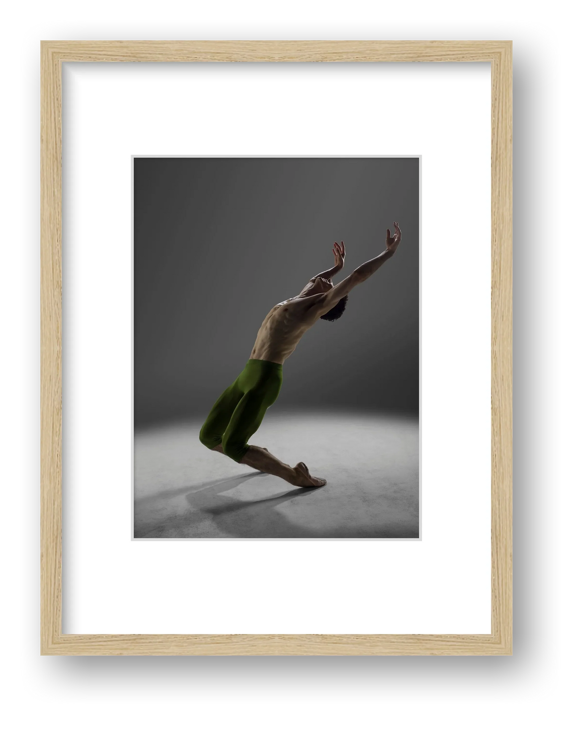 Gravity’s Embrace | Dance-Art Premium Framed Print #9G — framed