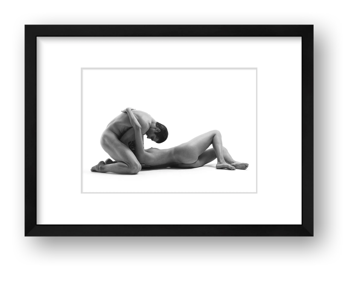 Contrapuntal Bodies | Premium Fine Art Framed Print #40G — framed