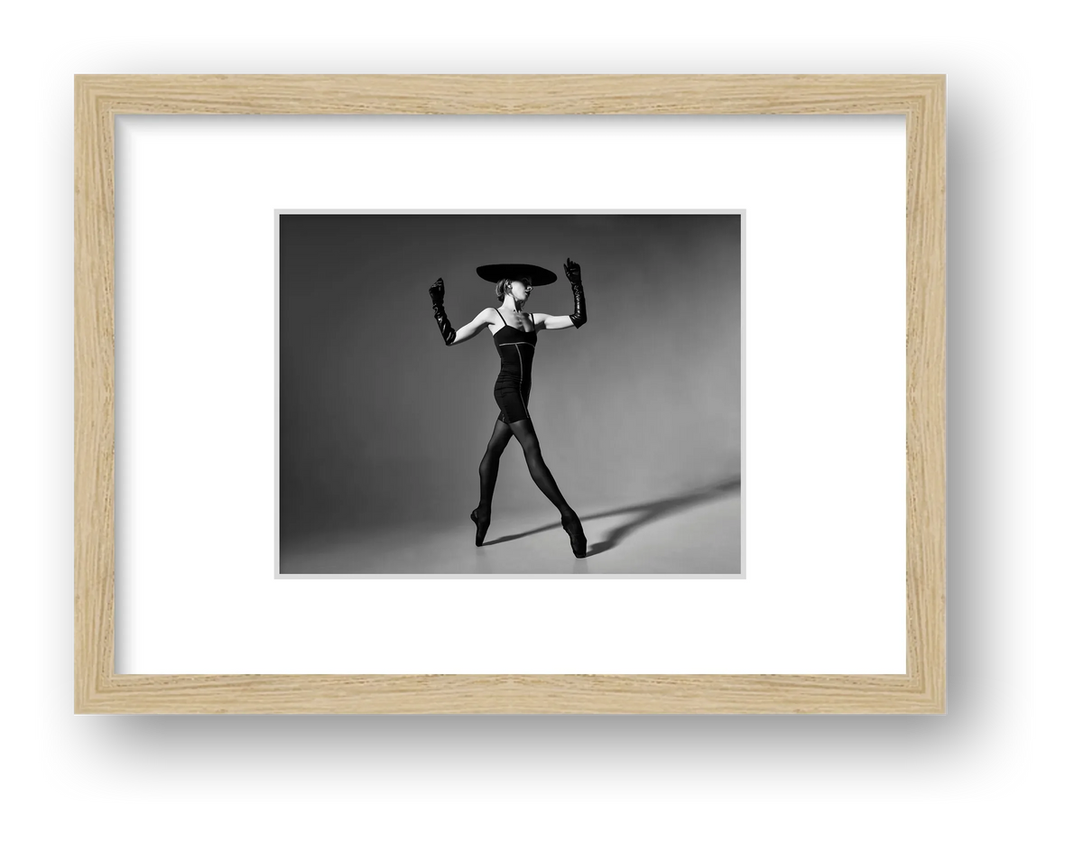 Eclipsed Elegance | Dance-Art Premium Framed Print #13G — framed