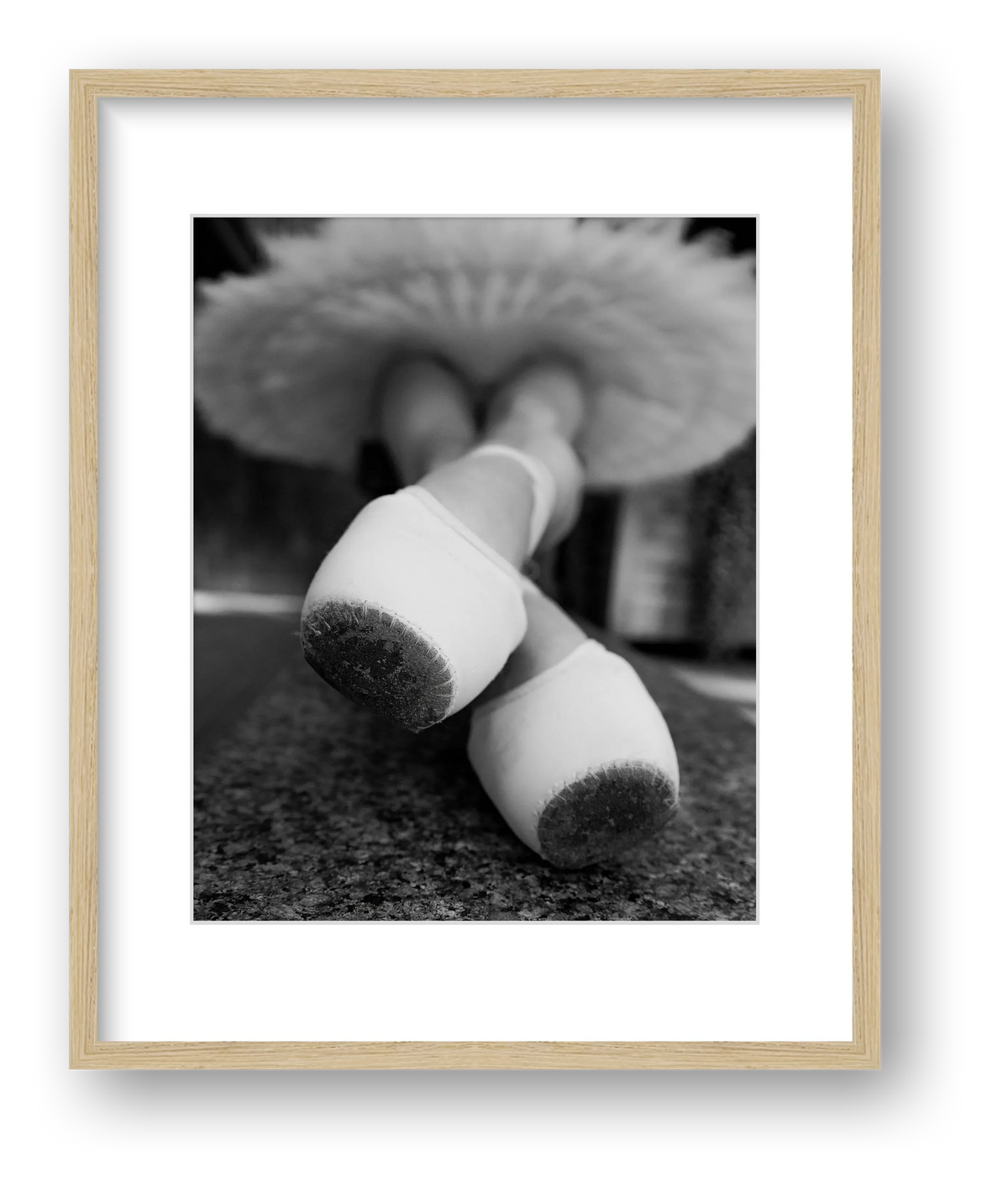 Echoes of Pointe | Dance-Art Premium Framed Print #5G — framed