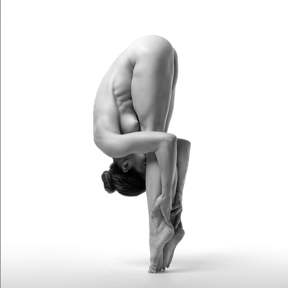 Harmony in Flexibility - Limited Edition Black and White Ballet Photography Print