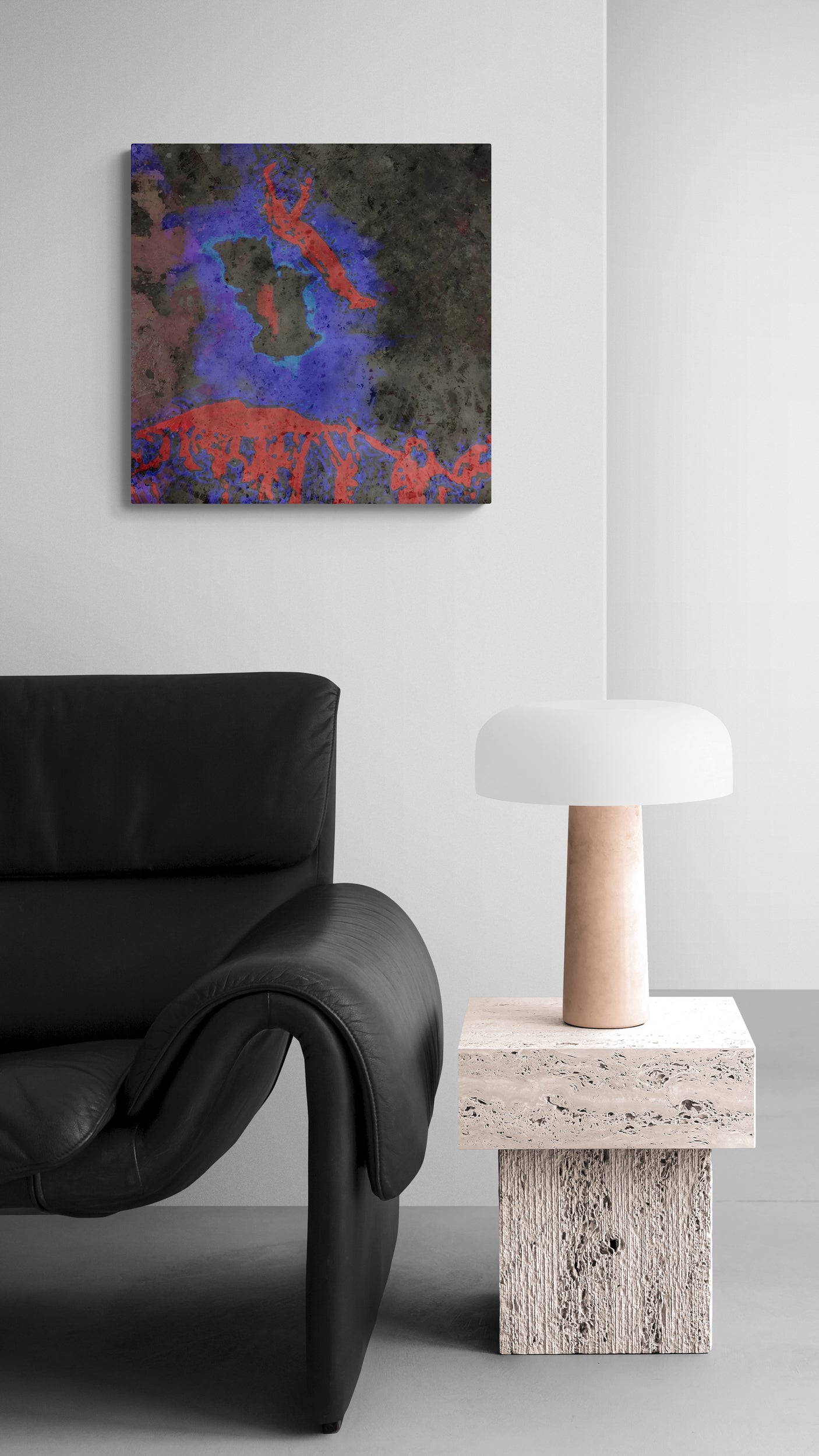 Marc Feld – CIRCUS 4 | Giclée Pigment Print on Paper under Plexiglas | 60×60 cm | Framed Contemporary Wall Art