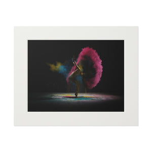 Papillon de nuit - Tirage d'art (Cadre papier Passepartout)