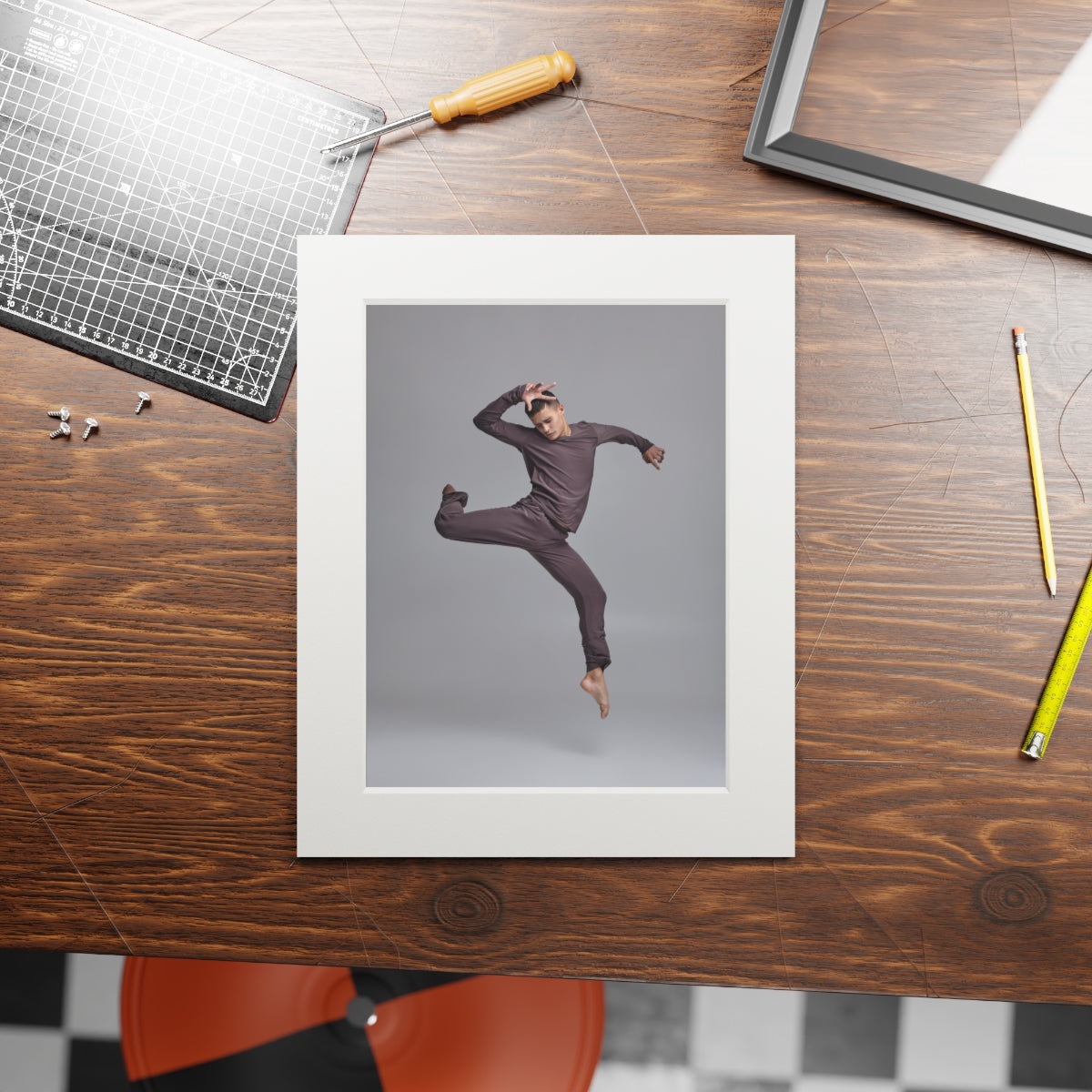 Dance Spell - Fine Art Print (Passepartout Paper Frame)