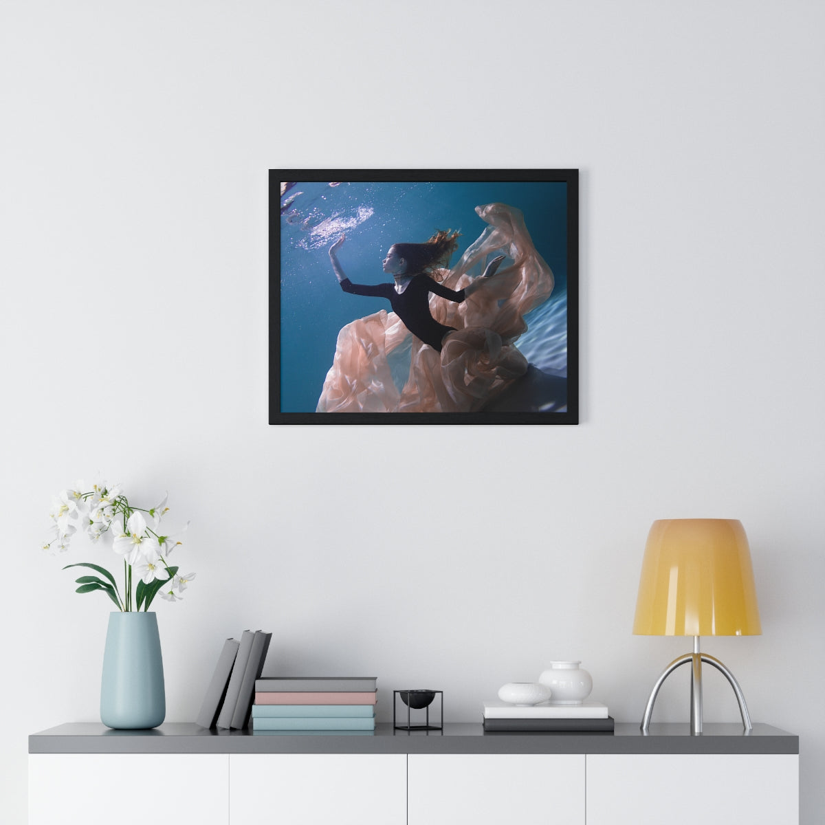 Underwater Dance - Framed Print