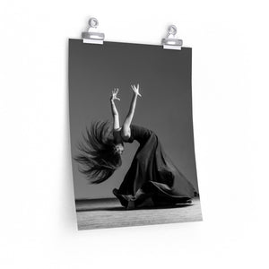 Black Dress -  Premium Matte Vertical Print