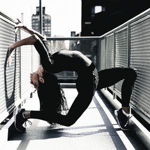"Different Point of View" mounted fine art print featuring a captivating dance performance.