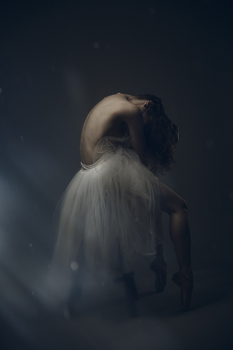 Silhouette de ballerine par David Perkins