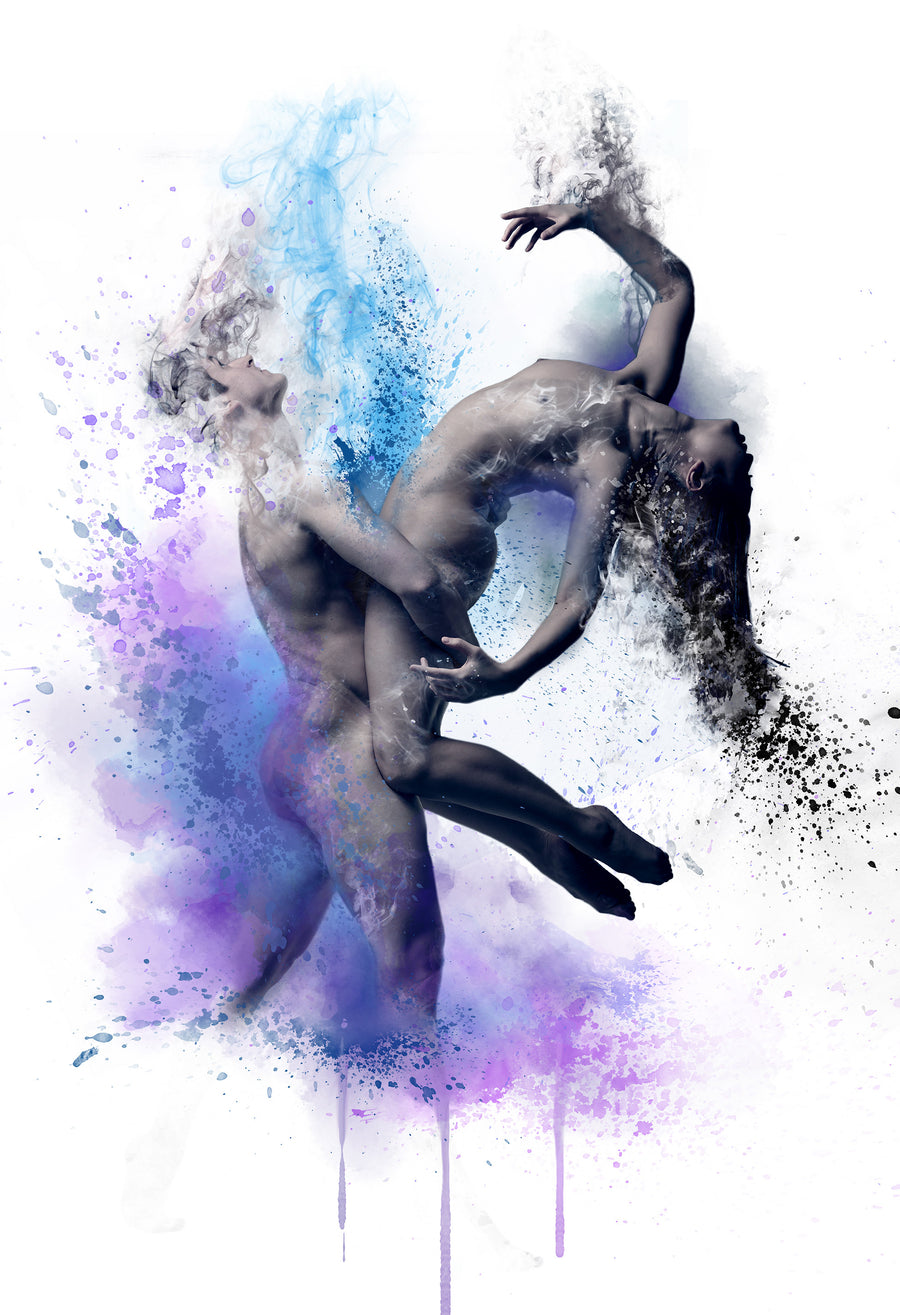 Art Dance Photography Prints - Purchase Online the artwork: Synthesis Duet by David Perkins