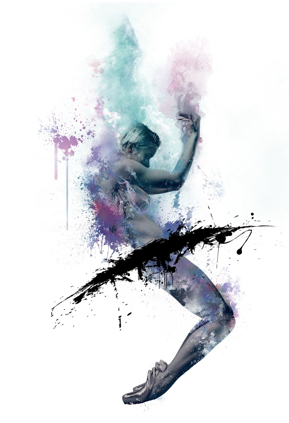 Art Dance Photography Prints - Purchase Online the artwork: Synthesis en-pointe by David Perkins