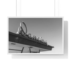 Dancing sign - Framed Print