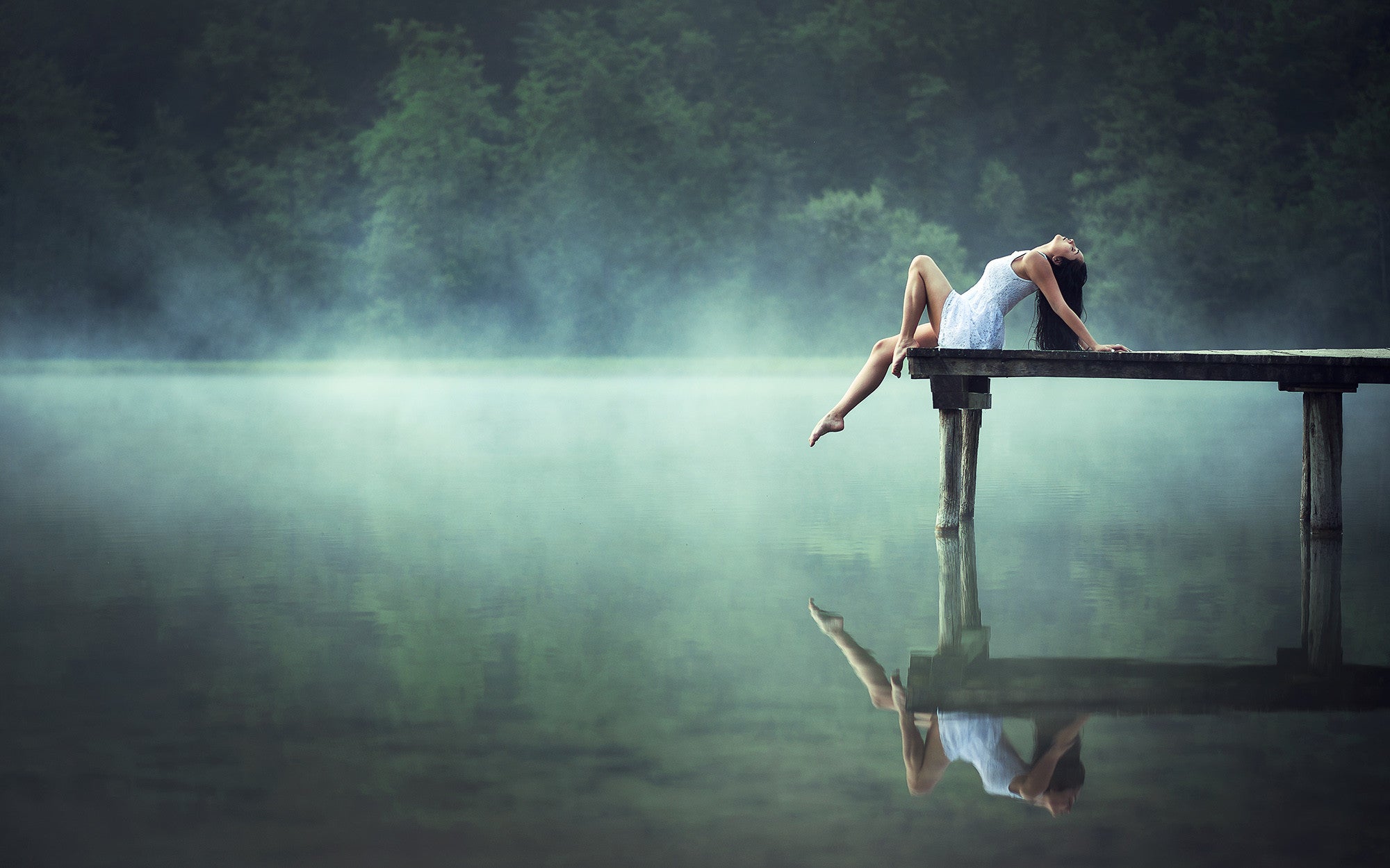 Art Dance Photography Print - Purchase Online the artwork: The blue mirror by Dimitry Roulland